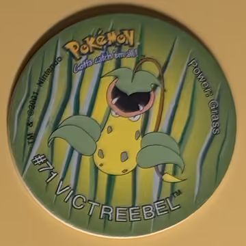 Victreebel — Tazo · Tazo 3 · Tazo Nr. 113 · Englisch, Vorderseite