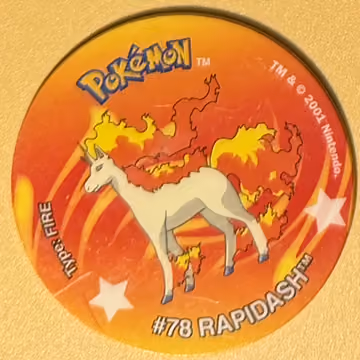 Rapidash — Tazo · Last Ever Collection · Tazo Nr. 17 · Englisch, Vorderseite