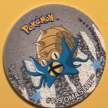 Omastar — Tazo · Last Ever Collection · Tazo Nr. 18 · Englisch, Vorderseite