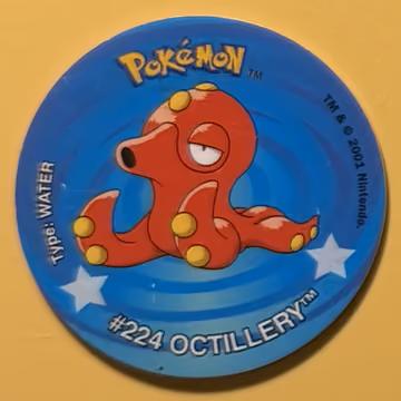 Octillery — Tazo · Last Ever Collection · Tazo Nr. 22 · Englisch, Vorderseite