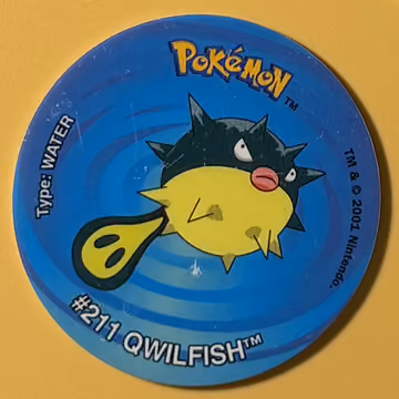 Qwilfish — Tazo · Last Ever Collection · Tazo Nr. 24 · Englisch, Vorderseite