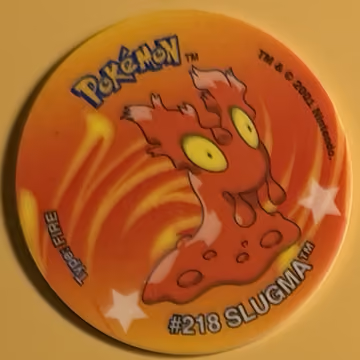 Slugma — Tazo · Last Ever Collection · Tazo Nr. 28 · Englisch, Vorderseite