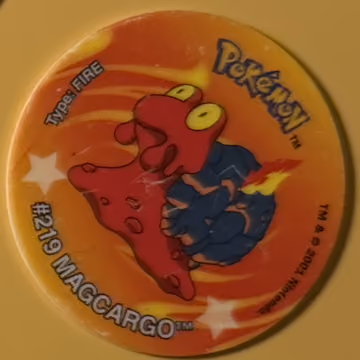 Magcargo — Tazo · Last Ever Collection · Tazo Nr. 29 · Englisch, Vorderseite
