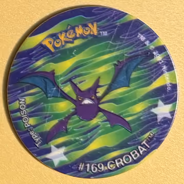 Crobat — Tazo · Last Ever Collection · Tazo Nr. 36 · Englisch, Vorderseite