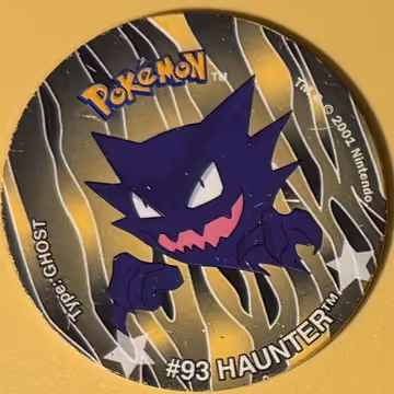 Haunter — Tazo · Last Ever Collection · Tazo Nr. 2 · Englisch, Vorderseite