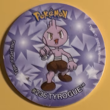 Tyrogue — Tazo · Last Ever Collection · Tazo Nr. 7 · Englisch, Vorderseite