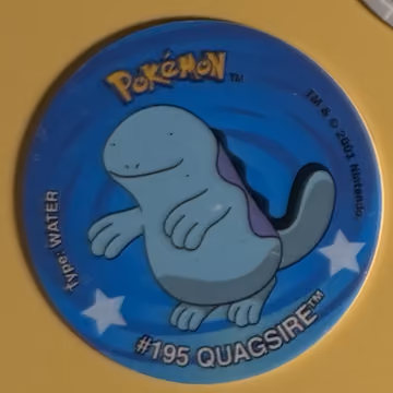 Quagsire — Tazo · Last Ever Collection · Tazo Nr. 10 · Englisch, Vorderseite