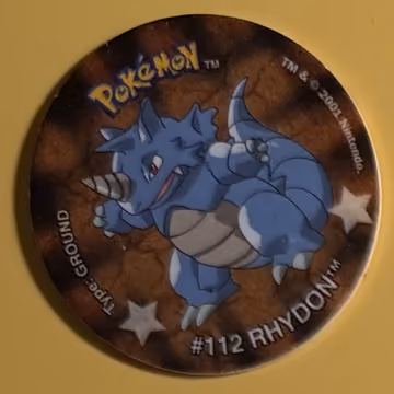 Rhydon — Tazo · Last Ever Collection · Tazo Nr. 11 · Englisch, Vorderseite