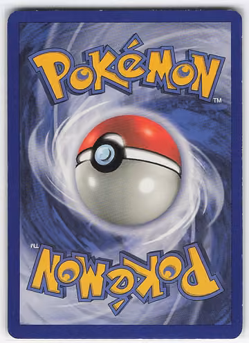 Arcanine, Rückseite