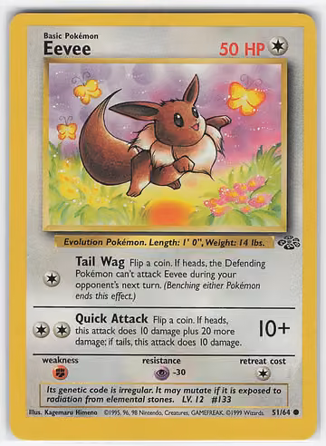 Eevee — Jungle · #51 · Englisch, Vorderseite
