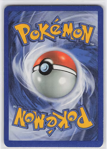 Blaine's Charmander, Rückseite