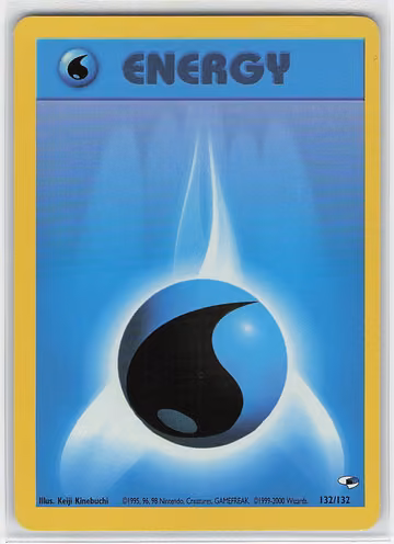 Water Energy — Gym Heroes · #132 · Englisch, Vorderseite