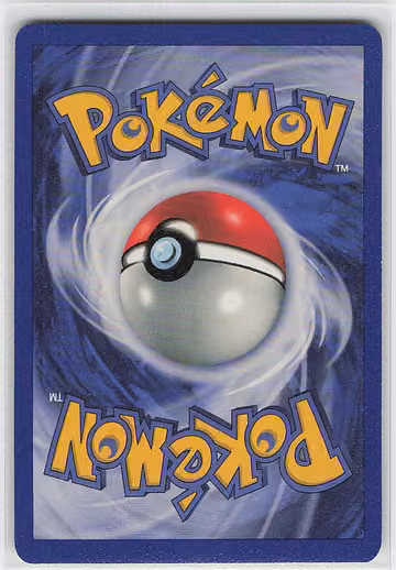 Blaine's Ponyta, Rückseite