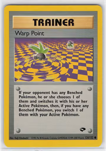 Warp Point — Gym Challenge · #126 · Englisch, Vorderseite