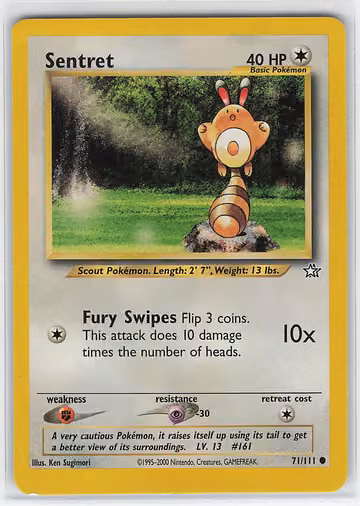 Sentret — Neo Genesis · #71 · Englisch, Vorderseite