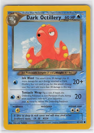 Dark Octillery — Neo Destiny · #62 · Englisch, Vorderseite