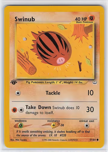 Swinub — Neo Revelation · #57 · Englisch, Vorderseite