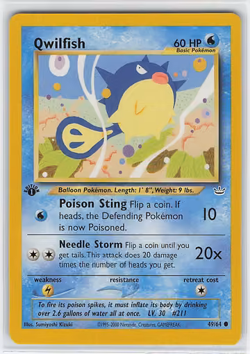 Qwilfish — Neo Revelation · #49 · Englisch, Vorderseite