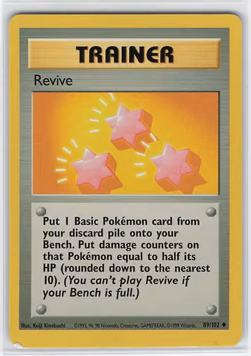 Revive — Base Set · #89 · Englisch, Vorderseite