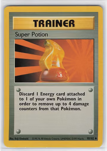 Super Potion — Base Set · #90 · Englisch, Vorderseite