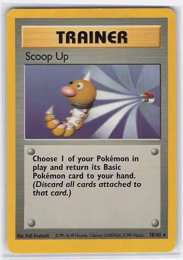 Scoop Up — Base Set · #78 · Englisch, Vorderseite