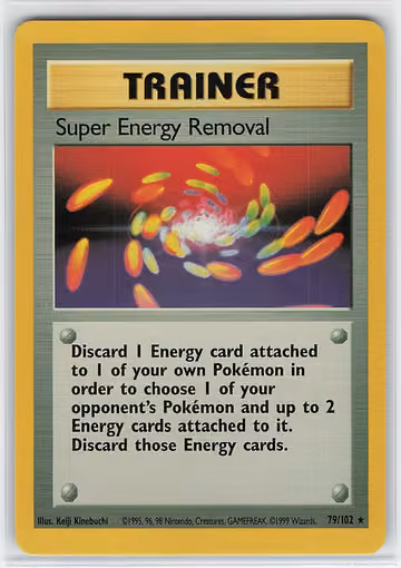 Super Energy Removal — Base Set · #79 · Englisch, Vorderseite