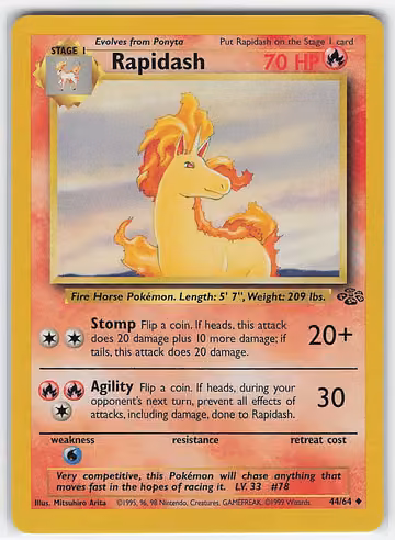 Rapidash — Jungle · #44 · Englisch, Vorderseite