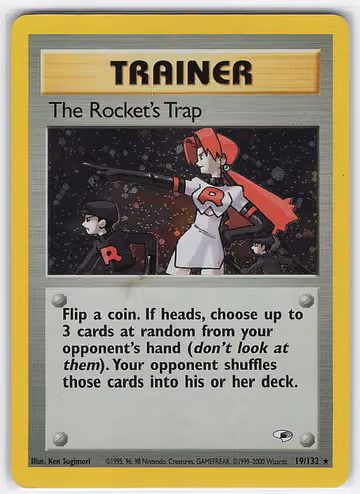 The Rocket's Trap — Gym Heroes · #19 · Englisch, Vorderseite