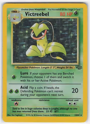 Victreebel — Jungle · #14 · Englisch, Vorderseite