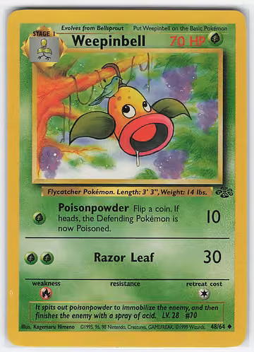Weepinbell — Jungle · #48 · Englisch, Vorderseite