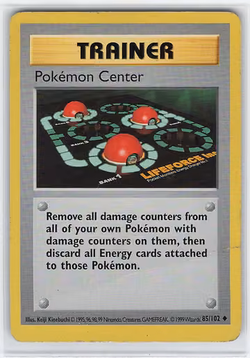 Pokémon Center — Base Set · #85 · Englisch, Vorderseite