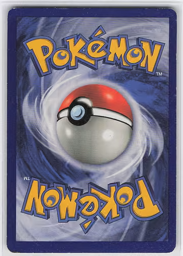 Weedle, Rückseite