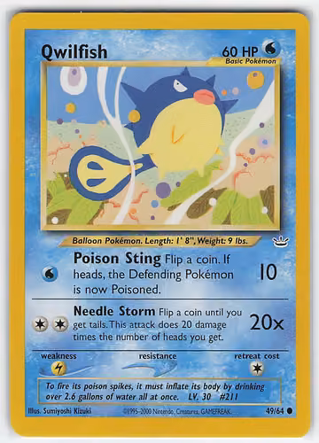 Qwilfish — Neo Revelation · #49 · Englisch, Vorderseite