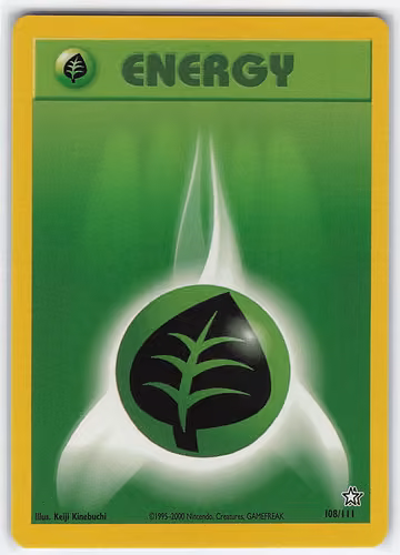 Grass Energy — Neo Genesis · #108 · Englisch, Vorderseite
