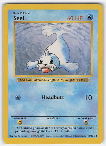 Seel — Base Set · #41 · Englisch, Vorderseite