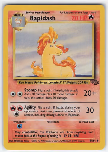 Rapidash — Jungle · #44 · Englisch, Vorderseite