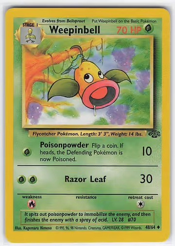 Weepinbell — Jungle · #48 · Englisch, Vorderseite