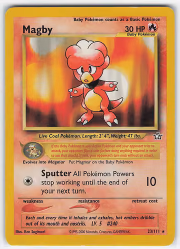 Magby — Neo Genesis · #23 · Englisch, Vorderseite