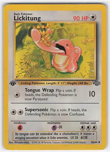 Lickitung — Jungle · #38 · Englisch, Vorderseite