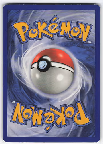 Weedle, Rückseite