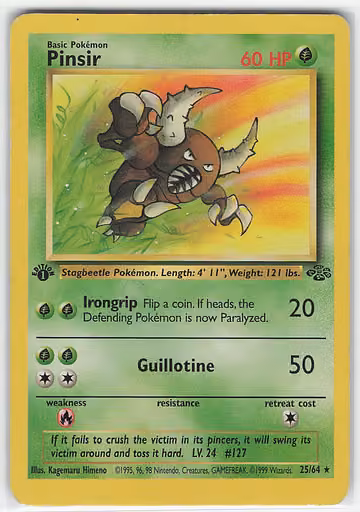 Pinsir — Jungle · #25 · Englisch, Vorderseite