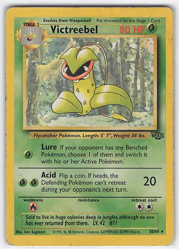 Victreebel — Jungle · #30 · Englisch, Vorderseite