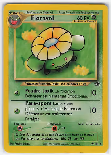 Skiploom — Neo Genesis · #49 · Französisch, Vorderseite