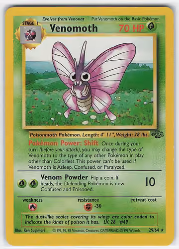 Venomoth — Jungle · #29 · Englisch, Vorderseite