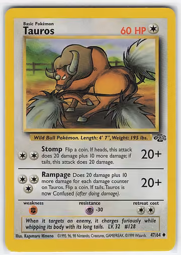 Tauros — Jungle · #47 · Englisch, Vorderseite