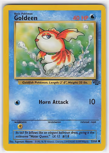 Goldeen — Jungle · #53 · Englisch, Vorderseite