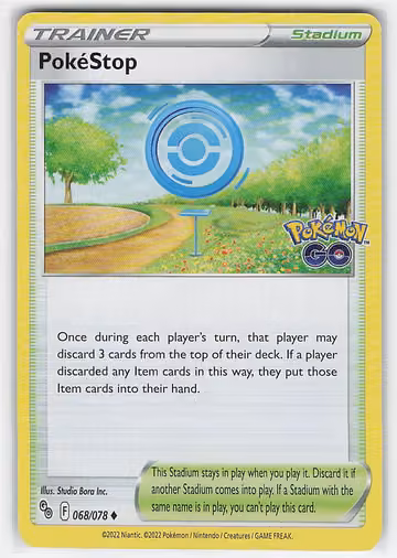 PokeStop — Pokémon GO · #68 · Englisch, Vorderseite