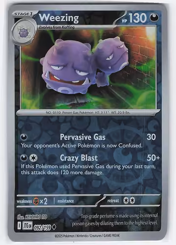 Weezing — Journey Together · #92 · Englisch, Vorderseite
